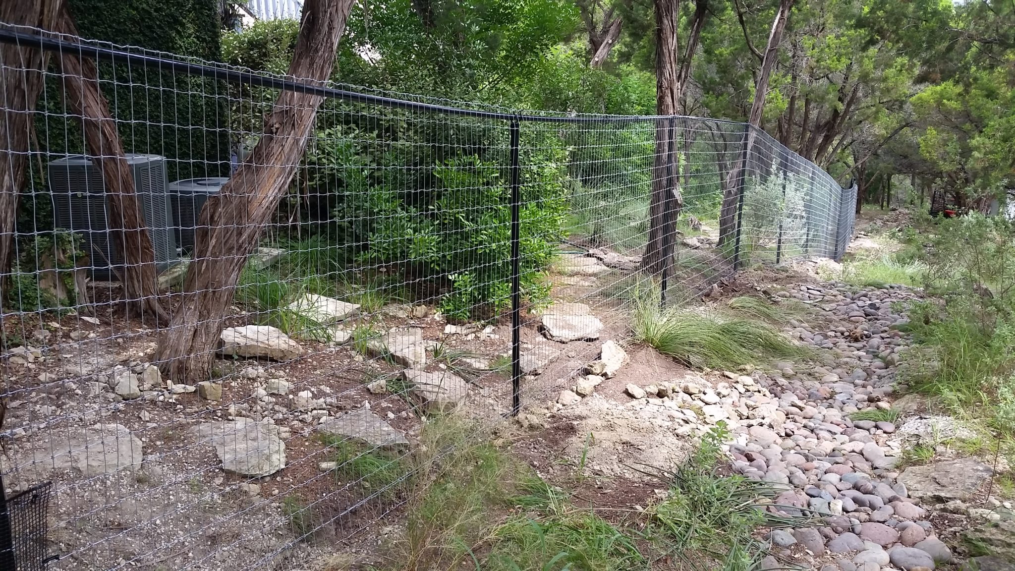 6 foot horse wire black framework | Sierra Fence, Inc. - Austin Texas