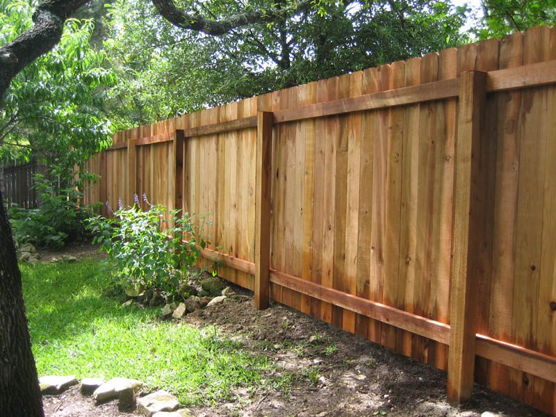 Wood Privacy Fence