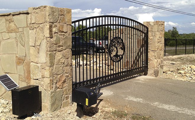 automatic driveway gates highland park tx