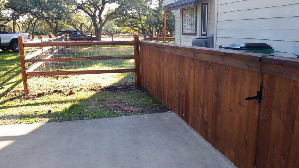 Cedar Split Rail Fence by Sierra Fence