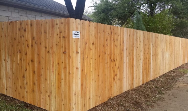 Sierra Fence Fencing Type: Cedar Wood