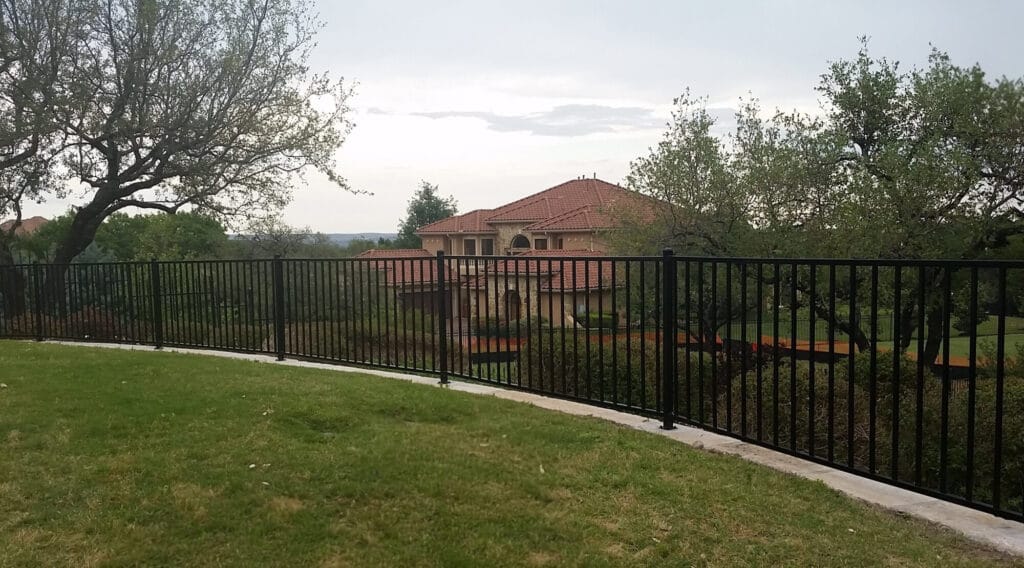 Simple wall-mounted iron railing for added safety
